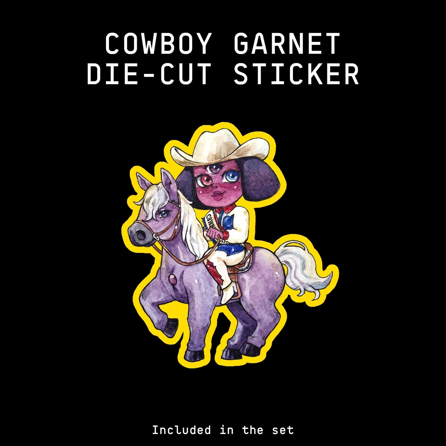 Cowboy Garnet Set