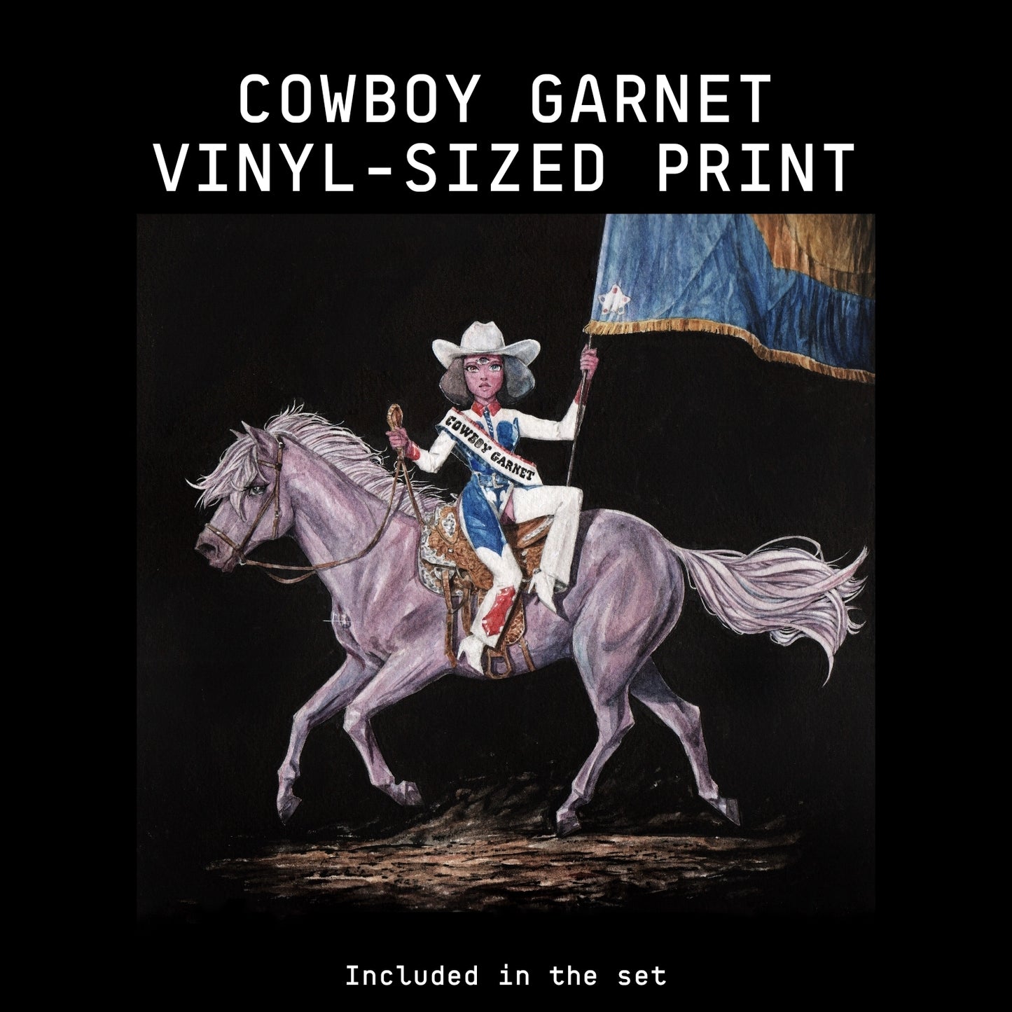 Cowboy Garnet Set